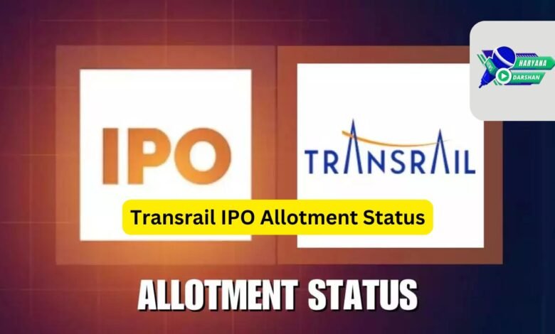 Transrail IPO Allotment Status