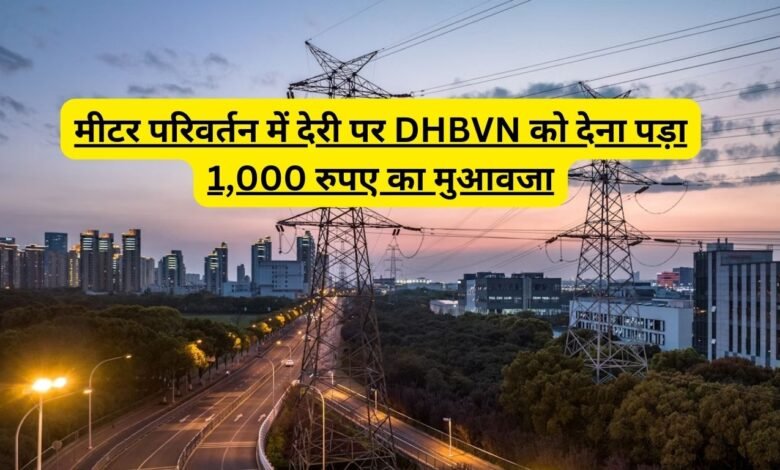 मीटर परिवर्तन में देरी पर DHBVN को देना पड़ा 1,000 रुपए का मुआवजा