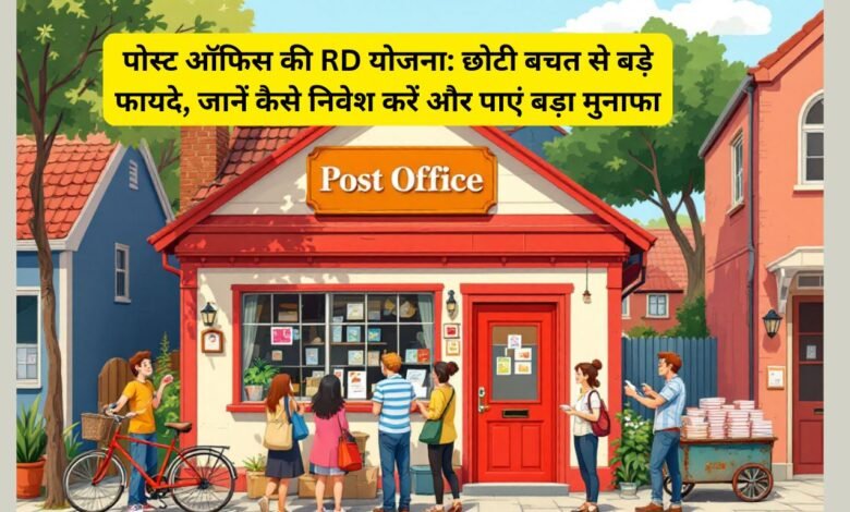 पोस्ट ऑफिस की RD योजना: छोटी बचत से बड़े फायदे, जानें कैसे निवेश करें और पाएं बड़ा मुनाफा