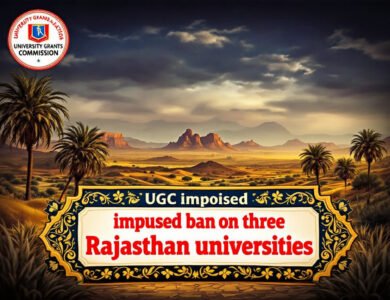 UGC ने तीन राजस्थान यूनिवर्सिटीज पर लगाया बैन, पीएचडी में एडमिशन रोकने का आदेश