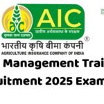 AIC Management Trainee Recruitment 2025 Exam Date
